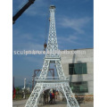 Gran Monumento Moderno De La Torre Eiffel Escultura De Metal Al Aire Libre